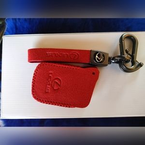 Lexus Keychain, Fob Holder, and Steering Wheel Cover
